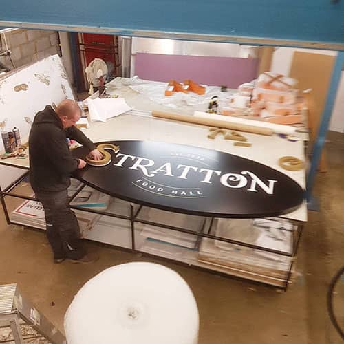 Bespoke Signage Fabrication